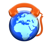 Call abroad for 0.5p/min or FREE online
