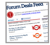 New. Hottest forum deals feeder