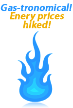 Energy prices hiked