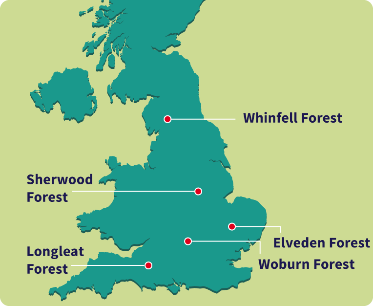 Center Parcs Uk Map Of Locations