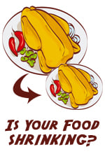 is your food shrinking?