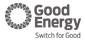 Energy supplier Good Energy's logo Good Energy