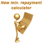 Minimum repayment calculator