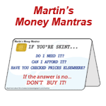Martin's Money Mantras