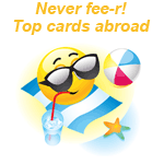 Top overseas cards