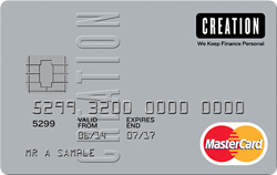 Creation Everyday - Worldwide 0% load & no cash withdrawal fee