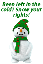 Cold weather payments and travel refunds