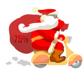 Christmas parcel delivery