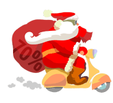 Christmas parcel delivery